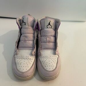 Jordan Kids Sneakers - White and Light Purple